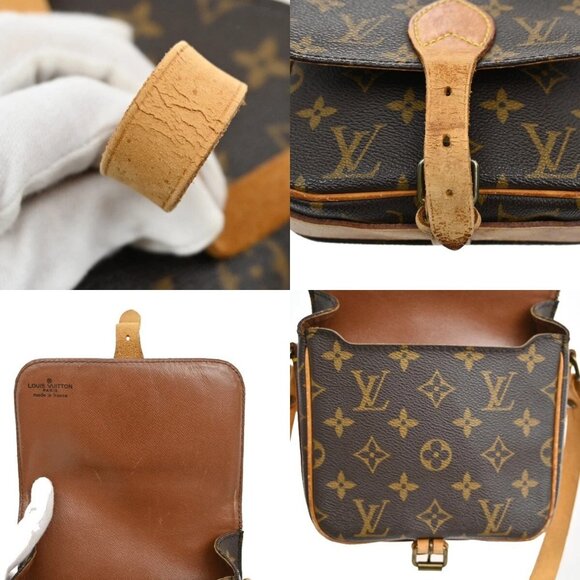 LOUIS VUITTON Mini Cartouchiere Shoulder Bag Monogram Leather BN M51254 31EE910 - Picture 9 of 12